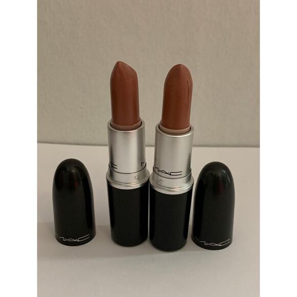 2X MAC Lustre Lipstick Jubilee Rare 509 Original VTG Warm Peach SET See Photos - Picture 2 of 9